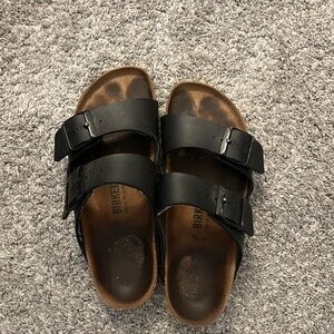 Black Arizona Birkenstocks